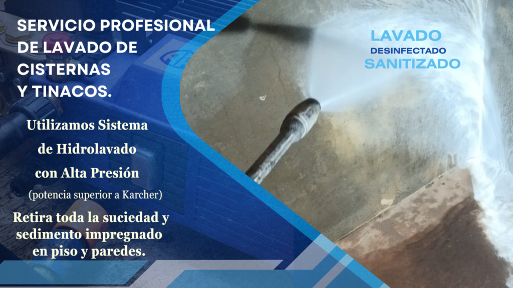 Lavado de Cisternas y Tinacos en Ciudad de México